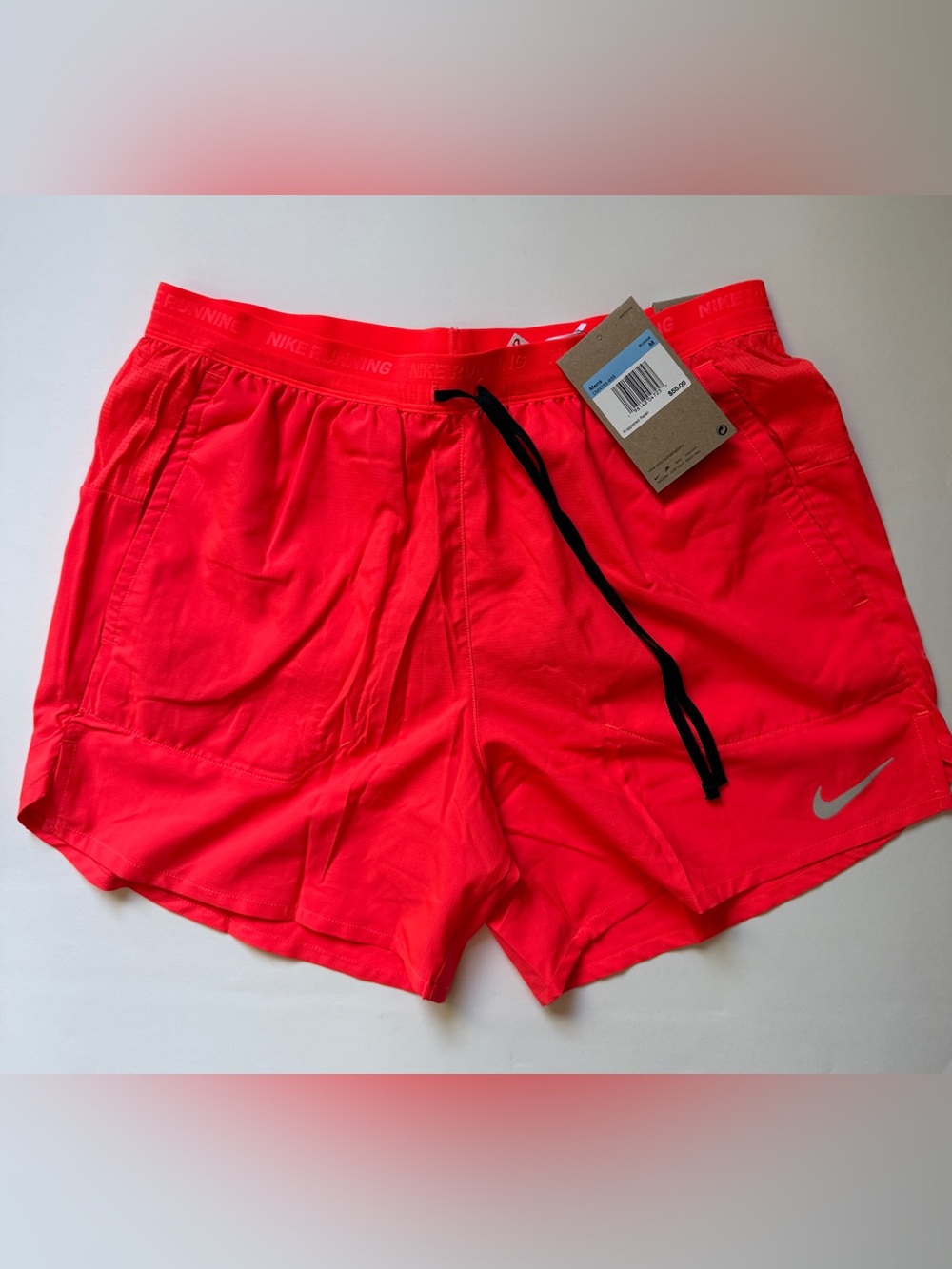 Nike [S-M] Dri-FIT Stride Men's 5" Brief-Lined Running Shorts Crimson DM4755